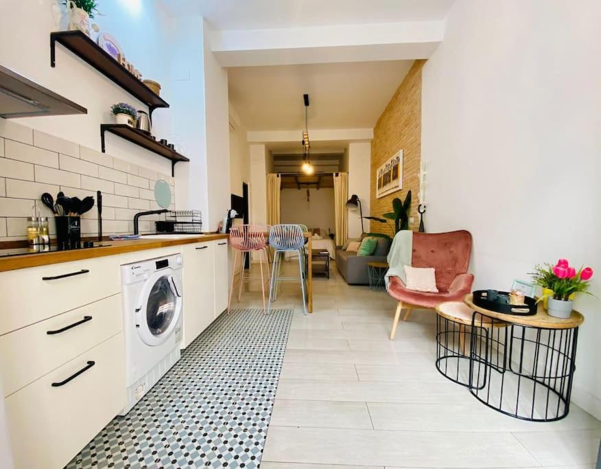 Apartamento Beautiful Loft In The Heart Of Ruzafa, Soho Valencia Exterior foto
