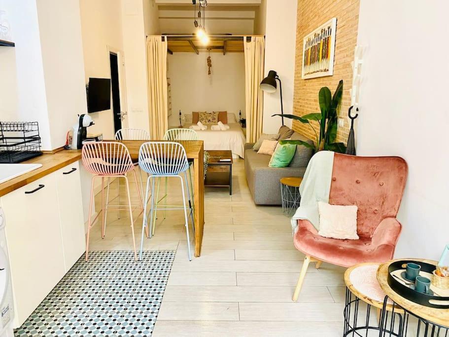 Apartamento Beautiful Loft In The Heart Of Ruzafa, Soho Valencia Exterior foto